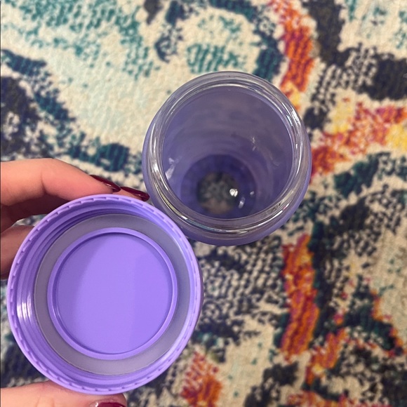 Lululemon Purple Water Bottle glass and silicone - Picture 5 of 5